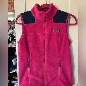 Vineyard Vines Pink/Navy Vest